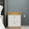 Mesa de cabeceira contemporânea Stand noturno compacto para apartamentos e dormitórios