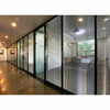 Modular Office Glass Partition System Design personalizável Parede de vidro de alta qualidade para o espaço de trabalho moderno