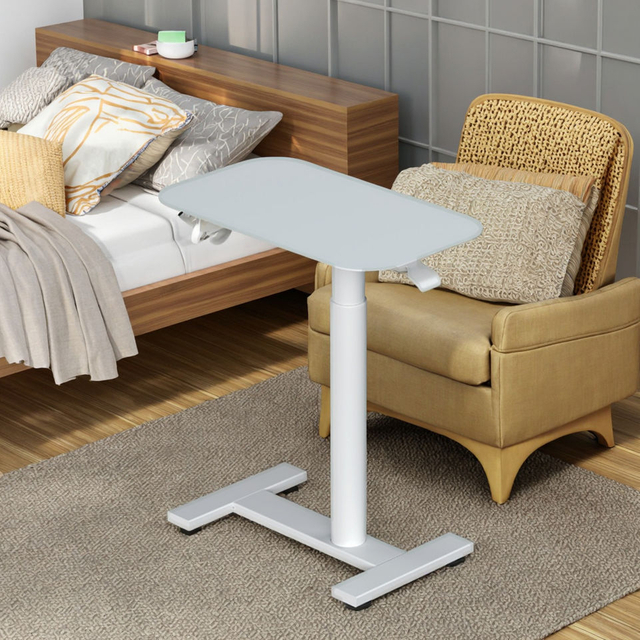 Descendência versátil para cima e para baixo para pequenos espaços com mecanismo de elevação pneumática ideal para mesa de pé ou mesa lateral compacta