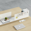 Mesa de escritório do fabricante profissional com partições simples mesa de funcionários modernos para a equipe de funcionários corporativos estação de trabalho espaçosa