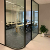 Premium Acoustic Double Glazed Glass Partition Designs Divisor de escritório para redução de ruído