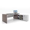 Móveis de escritório modulares L Shape Design Forte Mobilier Home Luxury Executive Desk