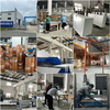 Painel de partição de vidro modular para escritórios Solução de parede isolada de alta transparência