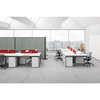 Fabricante de saída de fábrica personalizável Design de escritório moderno Design de estação de trabalho modular