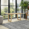 Sala de estar moderna simples mesa de chá moderna mesa de café, mesa de chá de madeira para pequenos apartamentos para uso em casa