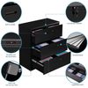 Gabinete de arquivo de metal moderno e elegante Armário de arquivo minimalista de escritório em casa para sala de estudo Hotel Hotel Workspace
