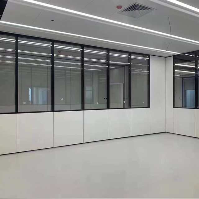 Requisitos de prevenção de incêndio e isolamento sonoro Office Metal Steel Partição painéis de parede de luxo