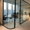Novel Design Office Building Building Factory Explosão e à prova de som Partição de vidro temperado panorâmico à prova de som