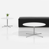 Recepção Sala de escritório Circular forma elegante gerente de escritório Design de mesa de escritório