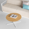 Recepção Sala de escritório Circular forma elegante gerente de escritório Design de mesa de escritório